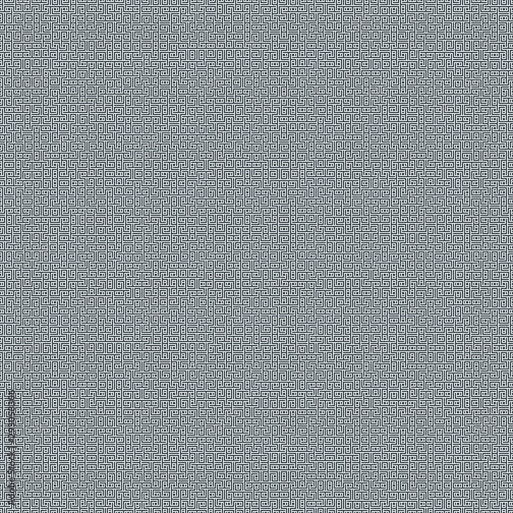 Fototapeta premium Truchet Random Pattern Generative Tile Art background illustration