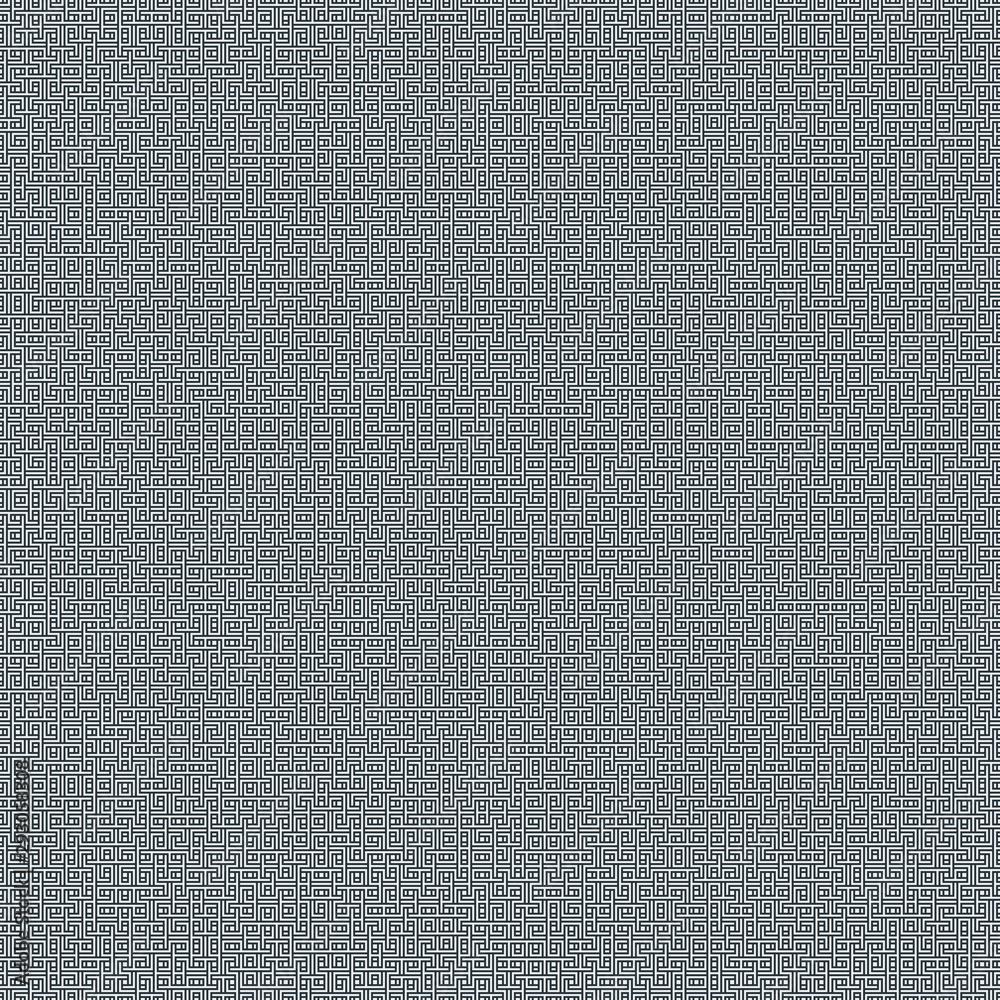 Fototapeta premium Truchet Random Pattern Generative Tile Art background illustration