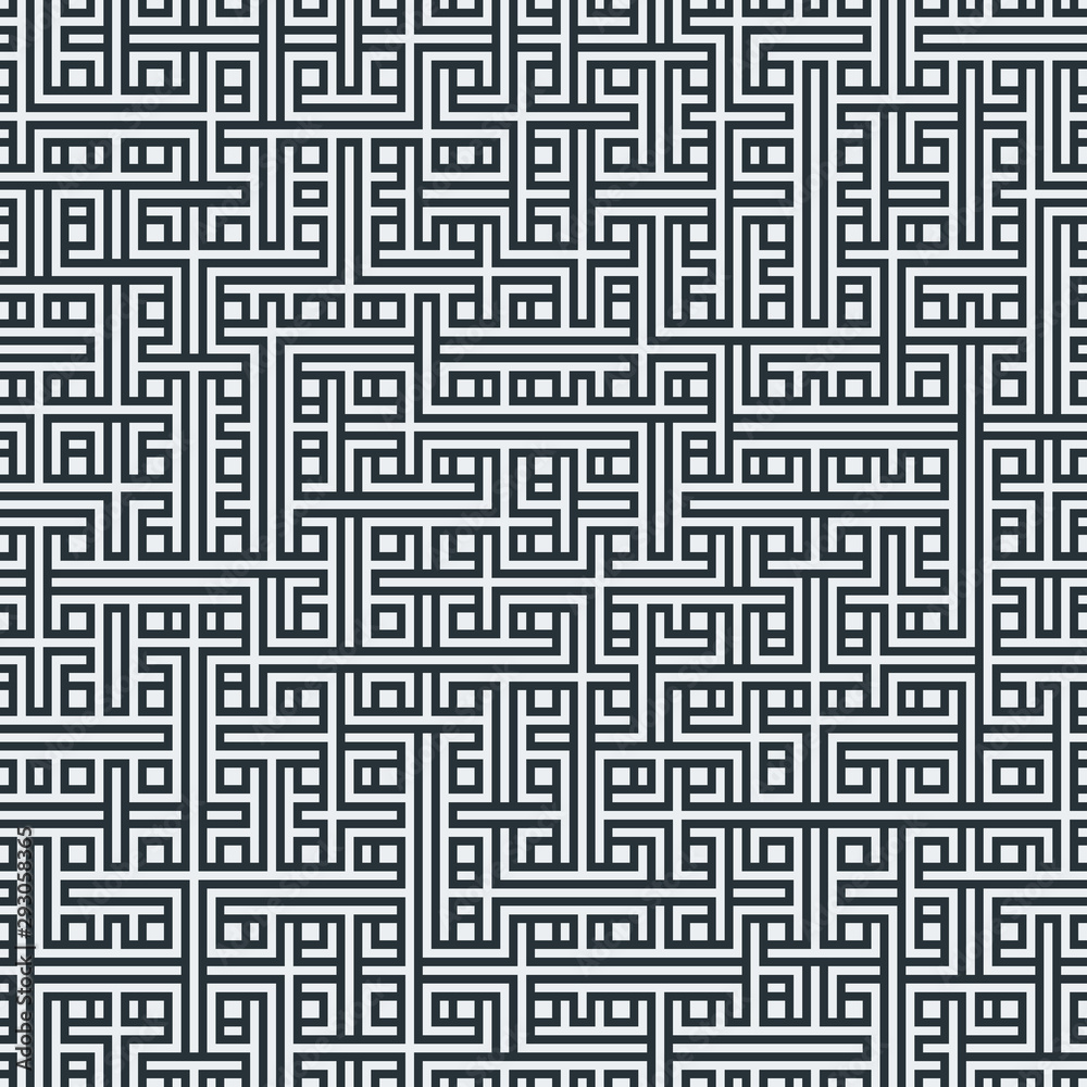 Truchet Random Pattern Generative Tile Art background illustration