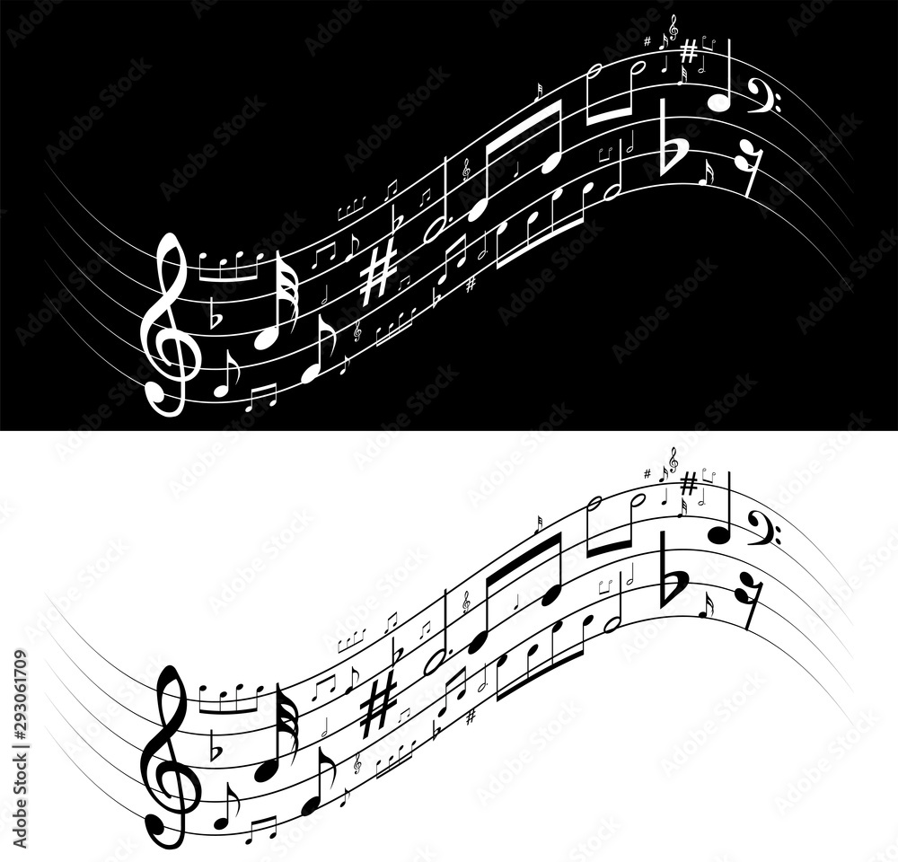 music symbol background , Elements musical background music background vector music symbol background , Elements musical background music background vector