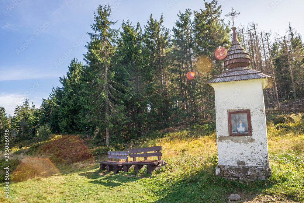 Kapliczka w Gorcach, Kapliczka Bulandy na Jaworzynie Kamienickiej