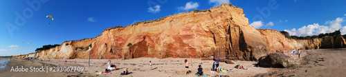 Paysage de Bretagne - plage de la mine d'or dans le morbihan