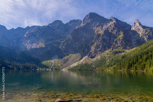 Fototapeta Naklejka Na Ścianę i Meble -  Morskie Oko lake in the Tatra mountains - Poland