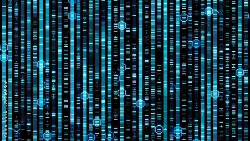 DNA sequencing mapping working out the order of the bases