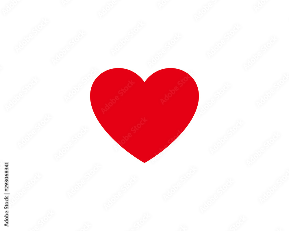 Heart icon symbol vector