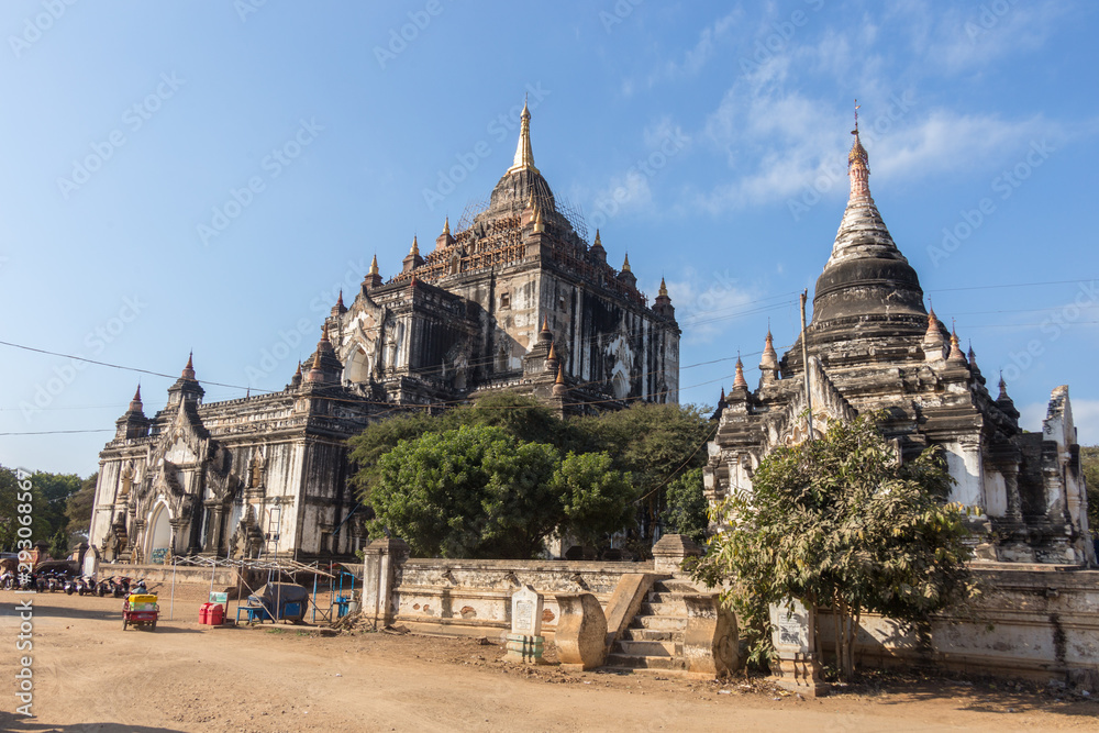 The ancient Pagan city, Myanmar. It is the world's largest temple complex.