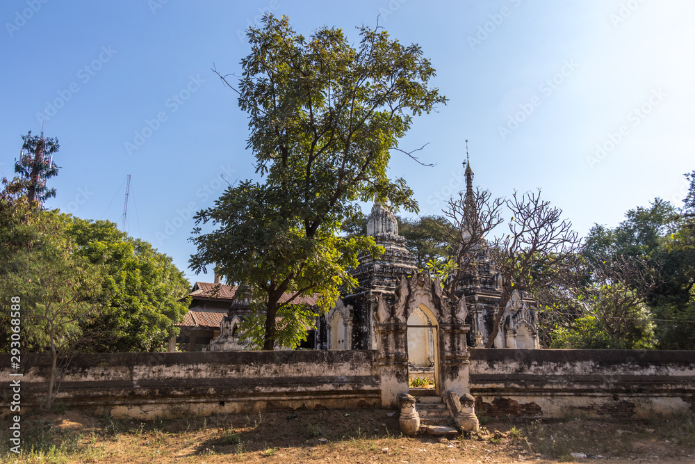 The ancient Pagan city, Myanmar. It is the world's largest temple complex.