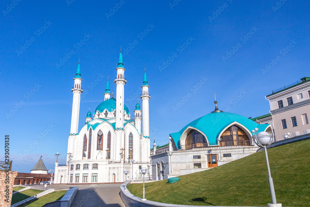 Kul Sharif mosque on the territory of Kazan Kremlin. Kazan city, Tatarstan republic, Russia
