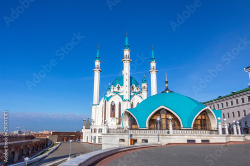 Kul Sharif mosque on the territory of Kazan Kremlin. Kazan city, Tatarstan republic, Russia
