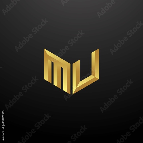 MU Logo monogram 3d version