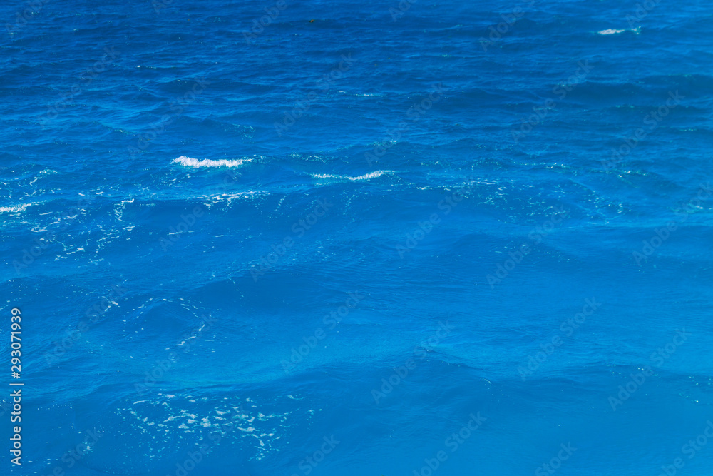 Blue water texture