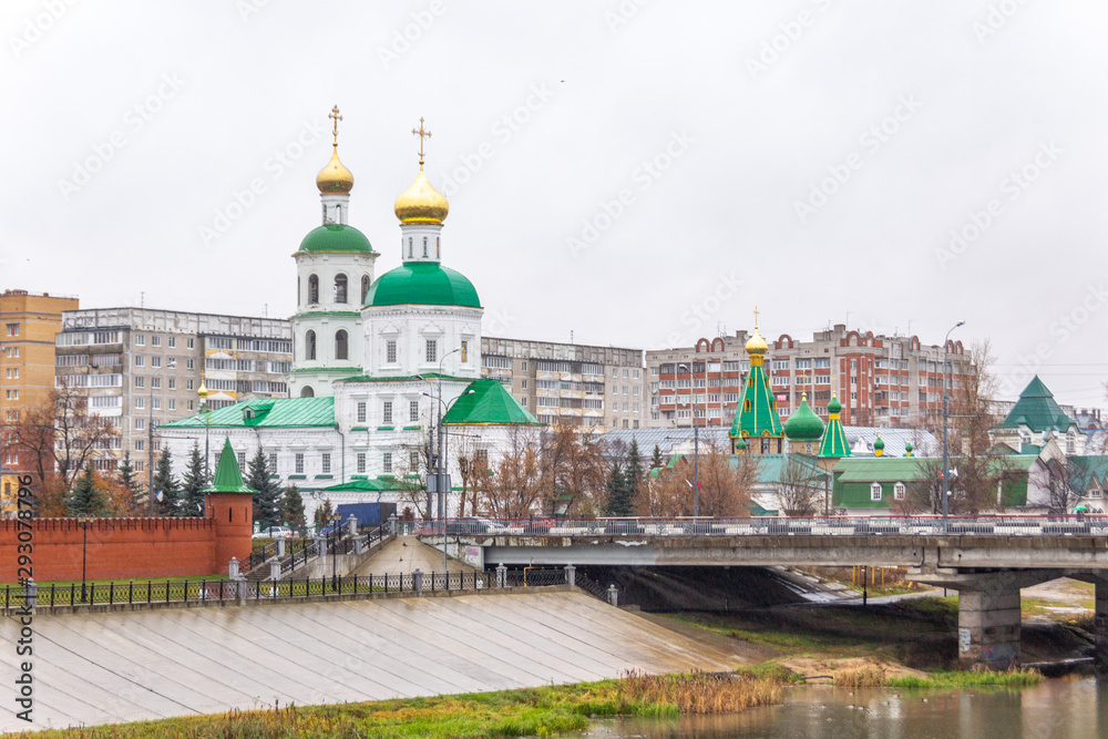Trinity cathedral in the city center, Yoshkar-Ola city, Mari El Republic, Russia