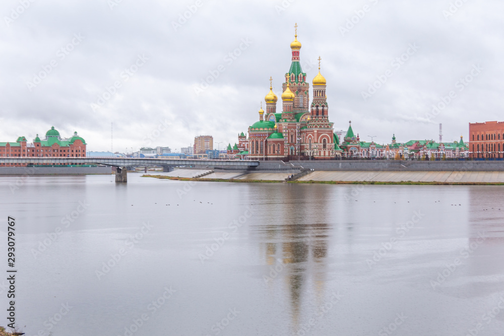 Annunciation Cathedral in the city center, Yoshkar-Ola city, Mari El Republic, Russia