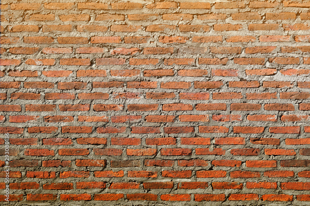 close up background and Red brick wall textures close up background and Red brick wall textures