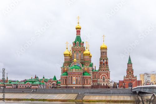 Annunciation Cathedral in the city center, Yoshkar-Ola city, Mari El Republic, Russia