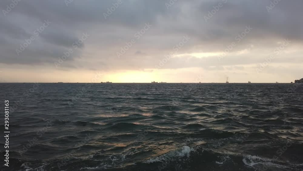 Morning by the sea Morning by the sea