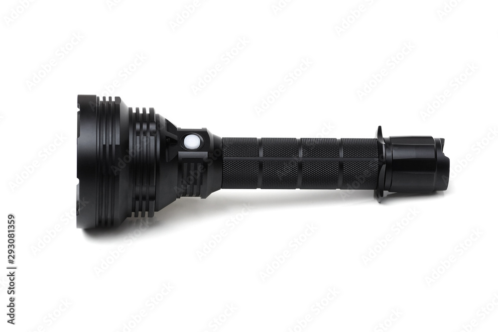 LED torch isolated / Flashlight for camping