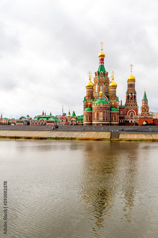 Annunciation Cathedral in the city center, Yoshkar-Ola city, Mari El Republic, Russia