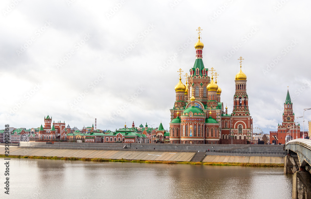 Annunciation Cathedral in the city center, Yoshkar-Ola city, Mari El Republic, Russia Annunciation Cathedral in the city center, Yoshkar-Ola city, Mari El Republic, Russia