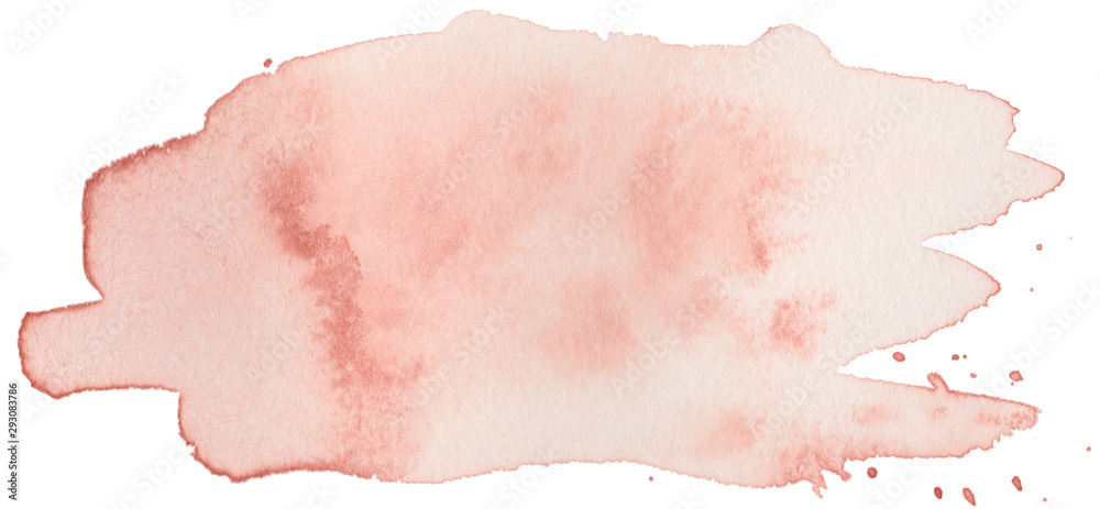 Obraz premium Watercolor texture. Pink watercolor background. Wedding design