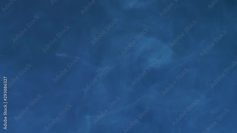 Smoke texture over blank black background