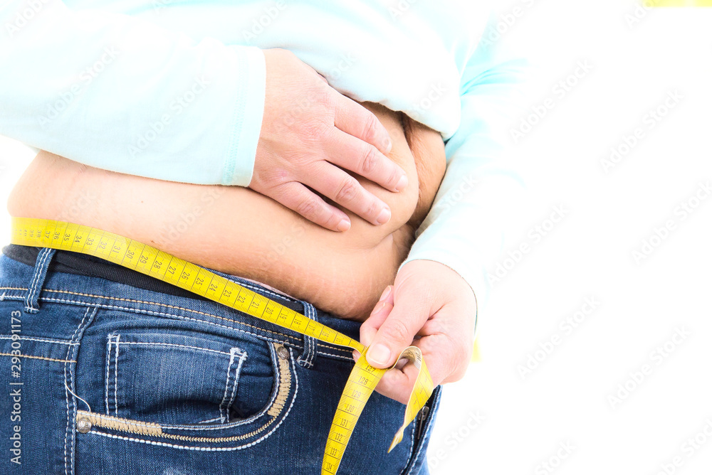 überschüssige haut nach der gewichtsabnahme Stock Photo Adobe Stock