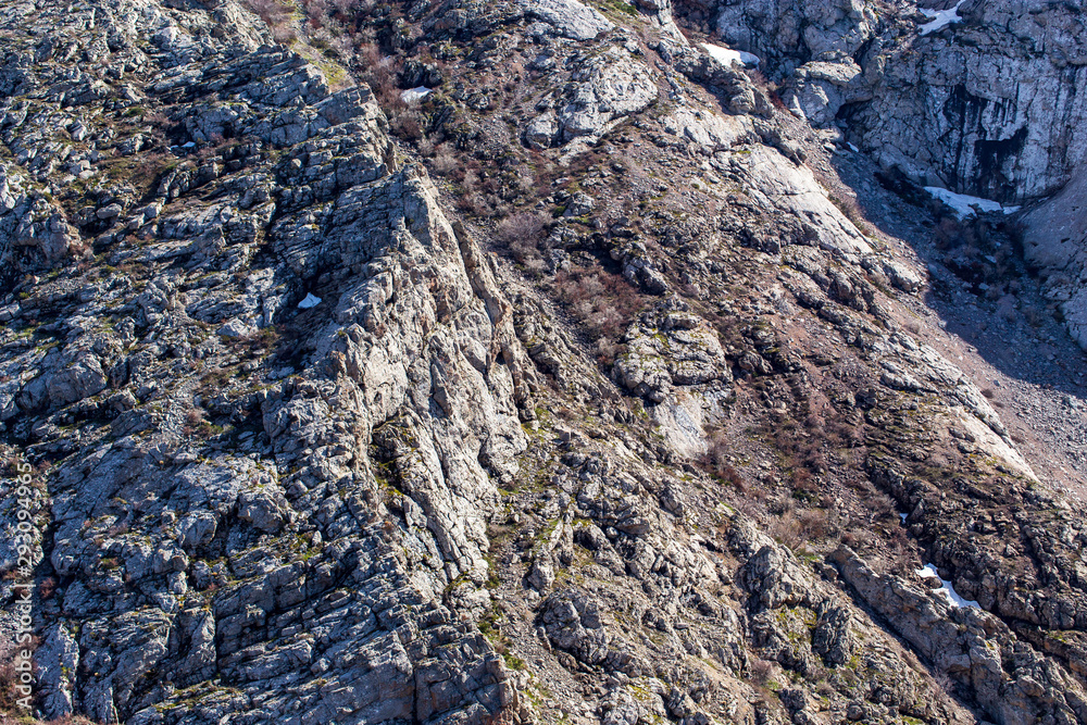 Rocks in the mountains as background Rocks in the mountains as background