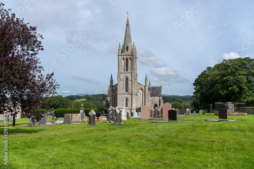 Shillelagh Church and cemetery, County Wicklow.