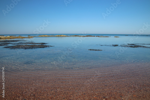 beach and sea