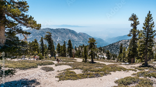 The baldy bowl trail with incredible views