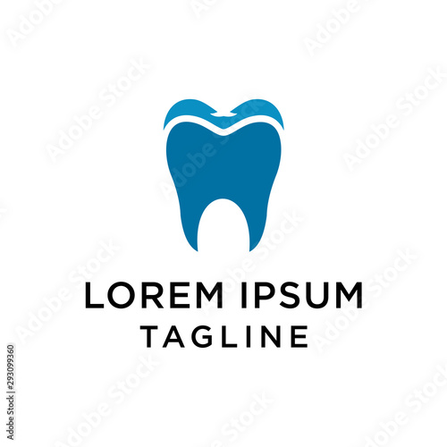 dental label protection template illustration abstract stomatology mouth graphic oral element