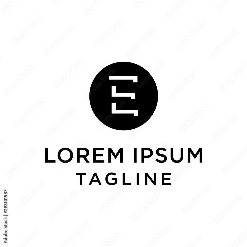 Letter E logo icon design template elements Letter E logo icon design template elements