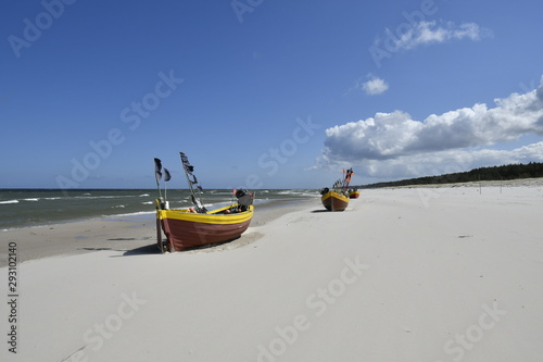The Kashubian fishing boats from Debki