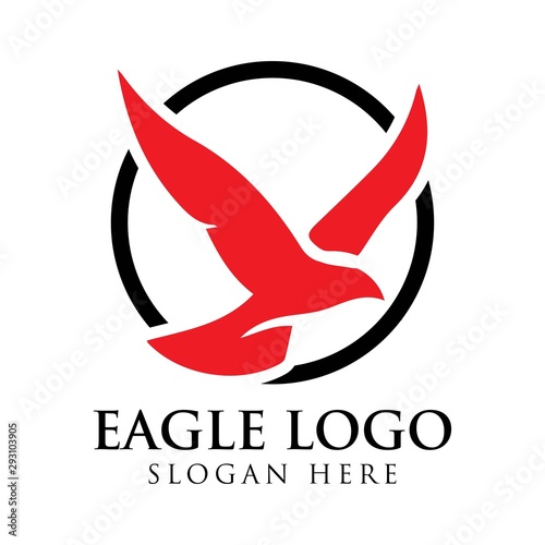 Vector sign abstract flying bird,delivery logo or concept design,logo design template. - Vector