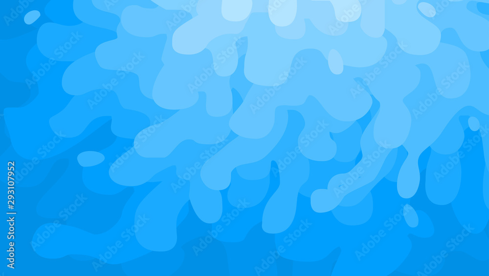 Abstract background blue paint splash and waves in vector shape, Summer  background and banner with water, cartoon, HD, radial ramp light to dark  Stock Illustration | Adobe Stock