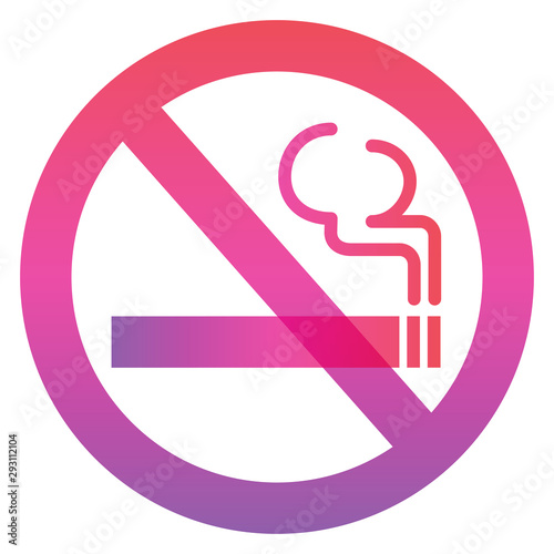No smoking mark