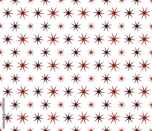 Abstract seamless stars pattern. Background design for prints, textile, fabric, package, cover, greeting cards.