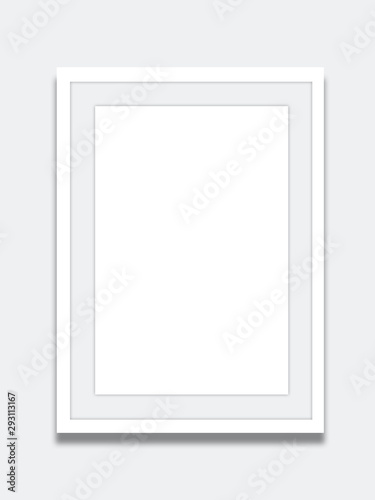 frame isolated on white background