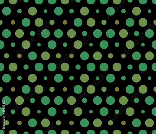 Abstract seamless background pattern with colorful circles. Mosaic texture for prints, textile, fabric, package, cover, greeting cards.