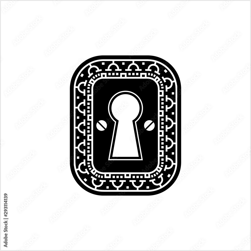 Keyhole Icon Design Keyhole Icon Design