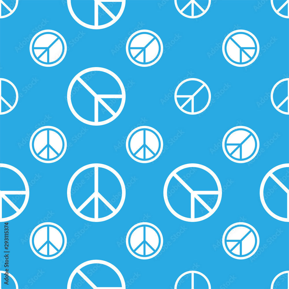 Peace Icon Seamless Pattern Peace Icon Seamless Pattern