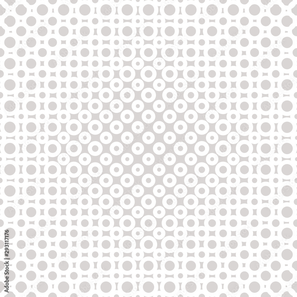 Halftone seamless pattern with circles, squares, dots. Gray and white colors Halftone seamless pattern with circles, squares, dots. Gray and white colors