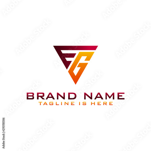 Free Download Letter EG logo icon design template elements - GFXLoad