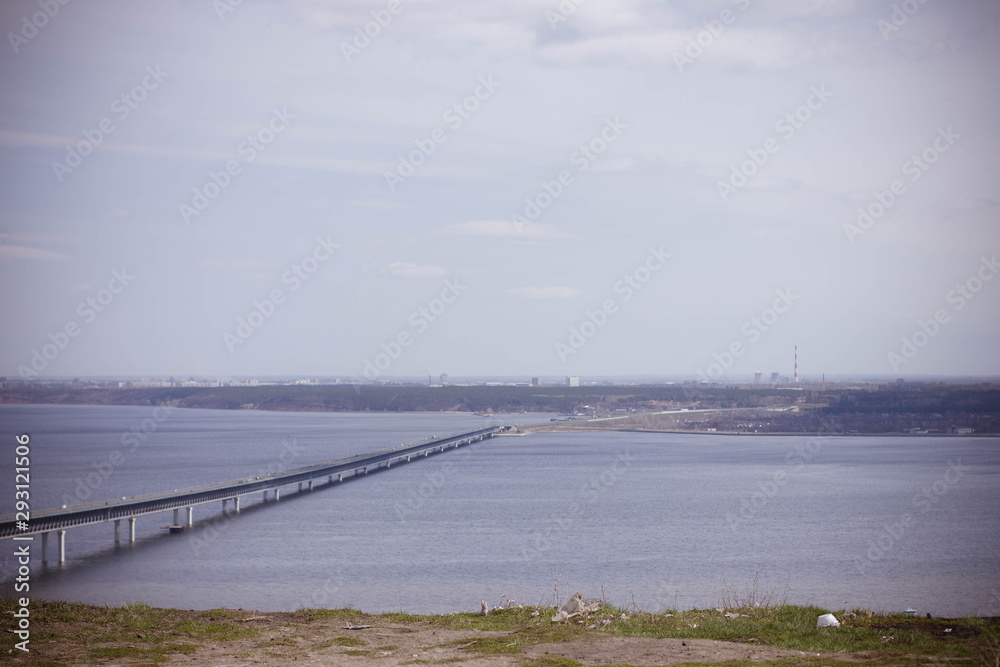 bridge over the Volga