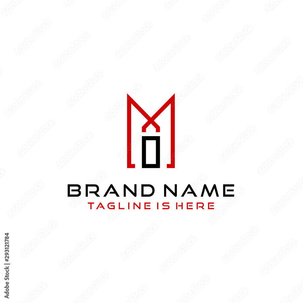 Letter MO logo icon design template elements Letter MO logo icon design template elements