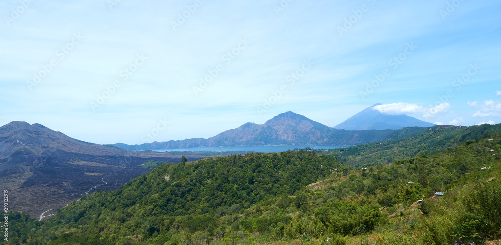 landscape with mountains and clouds landscape with mountains and clouds