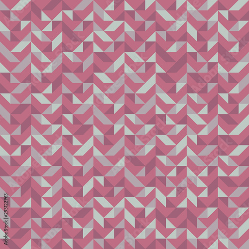 Abstract seamless pattern. Colorful geometric background with triangles.