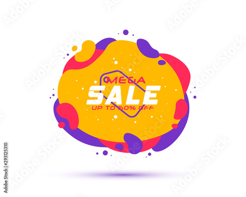 bubble shaped banners