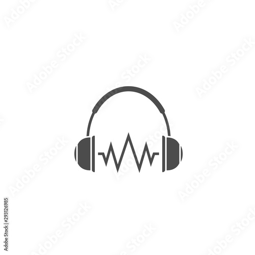 Headphones vector icon