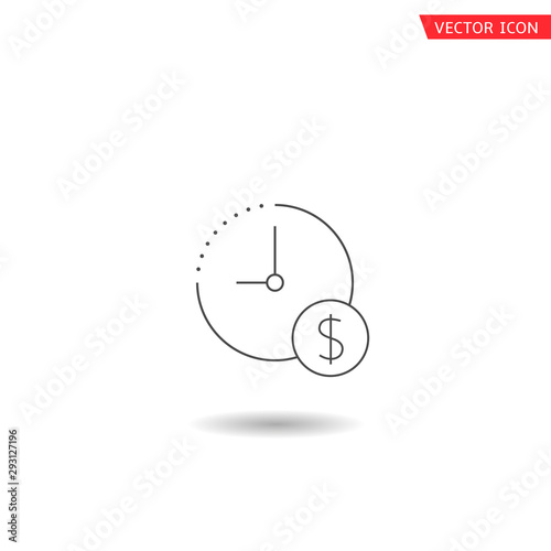 Time is money icon